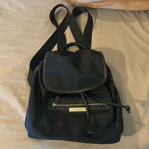 Calvin Klein black bucket backpack